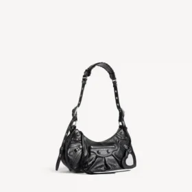 Petit sac à bandoulière « Le Cagole » pour femme, noir