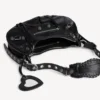 Petit sac à bandoulière « Le Cagole » pour femme, noir Petit sac à bandoulière « Le Cagole » pour femme, noir