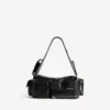 Petit sac bandoulière Superbusy pour homme, noir