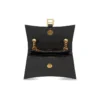 Petit sac à chaîne Crush à motif crocodile « Noir » 716351210IX1000