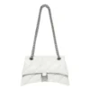 Petit sac à chaîne matelassé Crush « Optic White » 716351210J09001