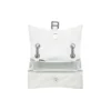 Petit sac à chaîne matelassé Crush « Optic White » 716351210J09001