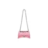Petit sac à chaîne matelassé Crush « Rose » 716351210J05812