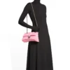 Petit sac à chaîne matelassé Crush « Rose » 716351210J05812