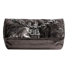 Petit sac à chaîne Monaco métallisé « Gris foncé » 7659662AASD1314