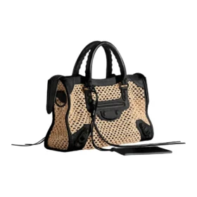 Petit sac City Bag « Naturel Noir » 8657622ACGG9260