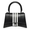 Petit sac à main Balenciaga x adidas Hourglass « Black » 593546210MA1091