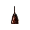 Petit sac à main Hourglass à imprimé écaille de tortue « Marron » 5935462AAZK2126
