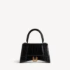 Petit sac à main pour femme « Hourglass » en noir