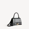 Petit sac à main pour femme « Hourglass » en noir Petit sac à main pour femme « Hourglass » en noir