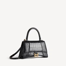 Petit sac à main pour femme « Hourglass » en noir