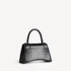 Petit sac à main pour femme « Hourglass » en noir
