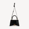 Petit sac à main pour femme « Hourglass » en noir
