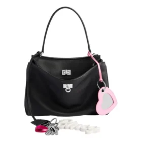 Petit sac à main Rodeo effet usé avec une breloque « Noir » 7897792AA831000 Petit sac à main Rodeo effet usé avec une breloque « Noir » 7897792AA831000
