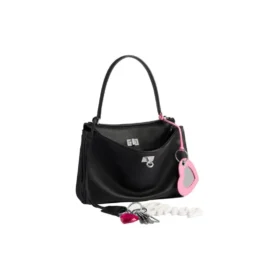Petit sac à main Rodeo effet usé avec une breloque « Noir » 7897792AA831000 Petit sac à main Rodeo effet usé avec une breloque « Noir » 7897792AA831000