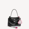 Petit sac à main Rodeo pour femme avec breloques, noir Petit sac à main Rodeo pour femme avec breloques, noir