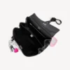 Petit sac à main Rodeo pour femme avec breloques, noir Petit sac à main Rodeo pour femme avec breloques, noir