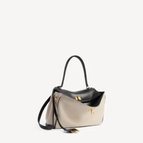 Petit sac à main Rodeo pour femme, beige/noir