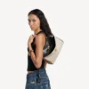 Petit sac à main Rodeo pour femme, beige/noir