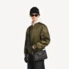 Petit sac messager Le 7 Cube pour homme, noir Petit sac messager Le 7 Cube pour homme, noir