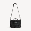Petit sac messager militaire pour homme, noir