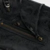 Petit sac messager à rabat « City » pour homme, noir