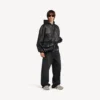 Petit sac messager Rodeo pour homme, noir