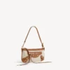 Pochette City pour femme avec bandoulière, couleur beige/camel Pochette City pour femme avec bandoulière, couleur beige/camel