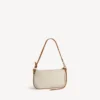 Pochette City pour femme avec bandoulière, couleur beige/camel Pochette City pour femme avec bandoulière, couleur beige/camel