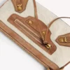 Pochette City pour femme avec bandoulière, couleur beige/camel Pochette City pour femme avec bandoulière, couleur beige/camel