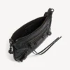 Pochette « City » pour femme avec bandoulière, en noir Pochette « City » pour femme avec bandoulière, en noir