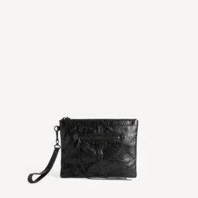Pochette City pour homme, noire