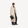 Pochette City pour homme, noire