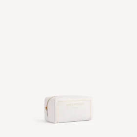 Pochette cosmétique parfumée en dix blanc ivoire