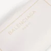 Pochette cosmétique parfumée en dix blanc ivoire Pochette cosmétique parfumée en dix blanc ivoire