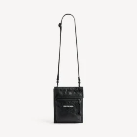 Pochette Explorer pour homme avec bandoulière, petite, noire