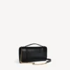 Pochette pour femme en forme d’Hourglass avec chaîne, en noir Pochette pour femme en forme d’Hourglass avec chaîne, en noir