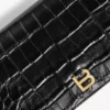 Pochette pour téléphone « Hourglass » pour femme, noire Pochette pour téléphone « Hourglass » pour femme, noire
