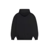 Polaire unisexe FW21 à logo imprimé, manches longues et capuche, noire 600583TKVI81070