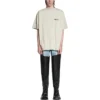 Political Campaign T-shirt, coupe large « Beige » 641675TNVG59170