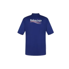 Political Campaign T-shirt, coupe large « Blue » 620969TIV521195