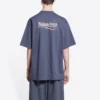 Political Campaign T-shirt, coupe large « Dark Grey » 641675TKVJ11366