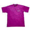 Political Campaign T-shirt, coupe large « Fuchsia foncé » 641675TKVJ15282