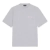 Political Campaign T-shirt, coupe large « Gris » 641675TKVJ11379