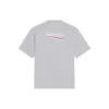 Political Campaign T-shirt, coupe large « Gris » 641675TKVJ11379