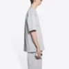 Political Campaign T-shirt, coupe large « Gris » 641675TKVJ11379