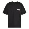 Political Campaign T-shirt, coupe large « Noir » 641675TKVJ11070
