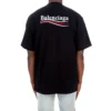 Political Campaign T-shirt, coupe large « Noir » 641675TKVJ11070