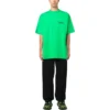 Political Campaign T-shirt, coupe large « Vert Noir Bleu » 641675TPVD33600