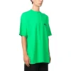 Political Campaign T-shirt, coupe large « Vert Noir Bleu » 641675TPVD33600